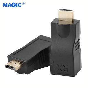 Repetidor Extensor de Rede <span class=keywords><strong>HDMI</strong></span> para RJ45 1080P por Atacado para PS3 TV PC Projetor Computador para <span class=keywords><strong>HDMI</strong></span> sobre Cat 5e Cat 6 30M - Product Image 4