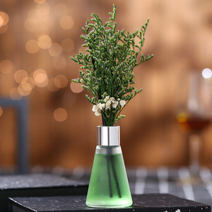 Ambientador para el Hogar sin Llama, Decoración <span class=keywords><strong>de</strong></span> Flores Secas, Difusor <span class=keywords><strong>de</strong></span> Aroma con Varillas, Fragancia Floral, 50 ml, Aromaterapia sin Llama - Product Image 2