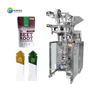 Automatic Sachet Pepper Coffee Seasoning Chili Spices Milk Powder Mixer Flour Form Fill Seal Packaging Packing Filling Machine