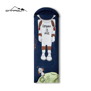 Sac de couchage d'astronaute Campout, chaud et épais pour l'hiver, en coton creux respirant, pour adulte, pour le camping en plein air - Product Image 3