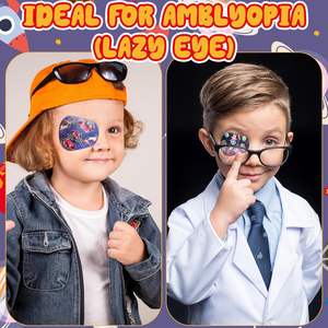 YOJO Muestras Gratis Parches Oculares Adhesivos para Niños, Sin Látex, Transpirables, para Ambliopía, Personalizados y Lindos - Product Image 5