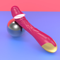 Nuevo Vibrador Súper Potente con Calefacción, Vibrador Realista Grande para Mujeres, 10 Modos de Vibración, Estimulador de Pezones