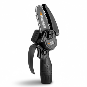 12V 1500mAh*2pcs Battery Operated Wood 4-Inch Guide <strong>bar</strong> Mini Chain Saw Portable Cordless Chain Saw - Product Image 1