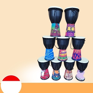 Wholesale 4 Inch African <b>Drum</b> Lightweight <b>Drum</b> for Kids Beginners Portable Hand Beaten <b>Drum</b> Percussion Instrument Toy - Product Image 5