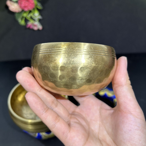 Productos Espirituales, Juego de Cuencos Tibetanos de Bronce de 8 cm, Cuenco Musical de Cristal para Sanación, Meditación y <span class=keywords><strong>Paz</strong></span> - Product Image 3