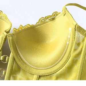 Vente flash - Ensemble de soutien-gorge et short pour femmes - Soutien-gorge érotique pour la Saint-Valentin - Soutien-gorge sexy et culotte - Ensemble de lingerie 2 pièces - Grande taille - Product Image 3