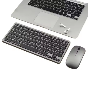 <strong>Wireless</strong> BT Mini <strong>Keyboard</strong> and Mouse Set Gaming <strong>Keyboard</strong> for PC Gamer Laptop Tablet Computer Android Rechargeable <strong>Keyboard</strong> - Product Image 1