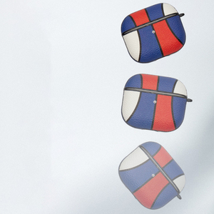 Étui en cuir pour <span class=keywords><strong>Airpods</strong></span> 1/<span class=keywords><strong>2</strong></span>/3/4, protection pour <span class=keywords><strong>Airpods</strong></span> Pro 3 <span class=keywords><strong>2</strong></span>, housse pour casque sans fil, sac pour football, basketball, rugby, baseball - Product Image 5