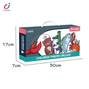 Chengji mới trong nhà ngoài trời thể thao đồ chơi trẻ em phim hoạt hình động vật mục tiêu quăng vòng tròn tương tác vòng ném trò chơi cho trẻ em - Product Image 6