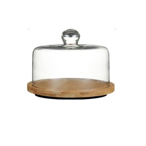 Nuevo Soporte para Pastel de Madera de Acacia, Soporte para Servir de Madera de Mango con Patas de Metal, Decorativo, Venta al Por Mayor - Product Image 4