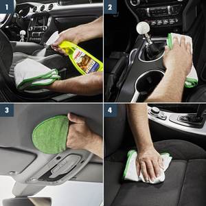 Paño de microfibra para tapicería y cuero, 1 pieza, ideal para asientos de coche y telas interiores - Product Image 4