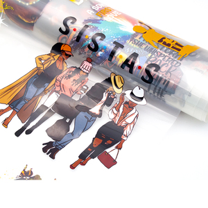 Lịch Sử Màu Đen Tùy Chỉnh Sắt Trên Các Bản Vá Lỗi Decals Plastisol Rõ Ràng Phim Sẵn Sàng Để Báo Chí Màn Hình In Dtf Chuyển Cho T Áo Sơ Mi - Product Image 5