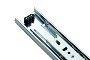Chất Lượng Cao Thép Không Gỉ 3 Lần Bóng Mang 12 <span class=keywords><strong>Inch</strong></span> Tủ Bếp Đường Sắt Ngăn Kéo Trượt Kính Thiên Văn Kênh Ngăn Kéo Trượt - Product Image 3