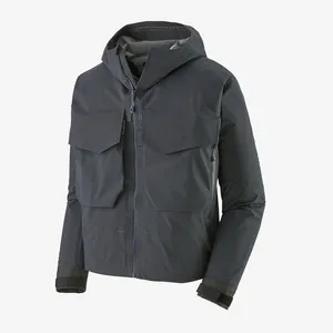 Herren Wading-Jacke individuelles Logo Sport Fliegeln Angeln Weichschal Outdoor-Kleidung Kapuzenmotorrad 2024 neue Herren Übergröße Jacken