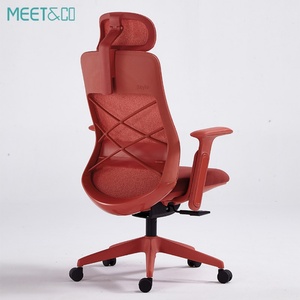 Silla de Oficina Ejecutiva Ergonómica de Lujo Contemporánea, Giratoria y Ajustable, con Malla, Certificación BIFMA CE, Material de Tela - Product Image 4