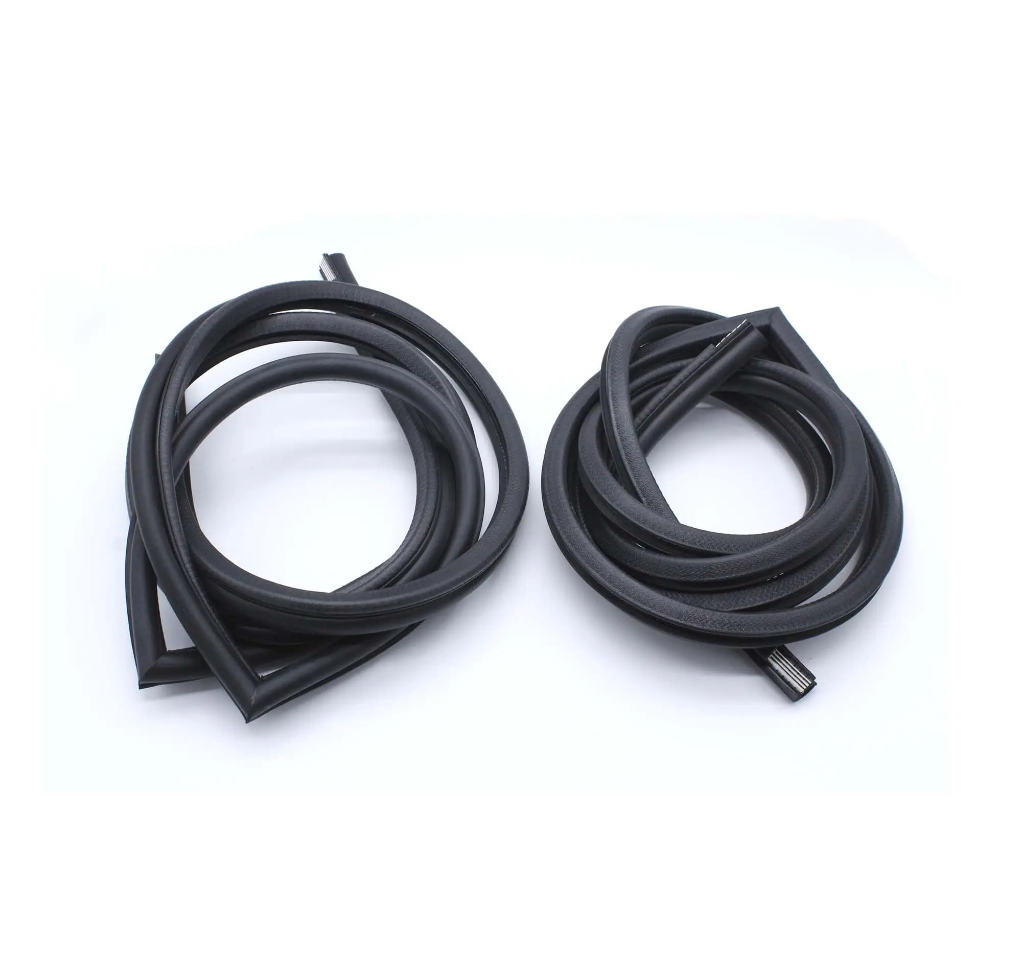 New Pair of Front Door Rubber Weather Seals for Land Rover Defender BR1037+BR1038 VA663 Left & Right Hand Side (LHS & RHS)