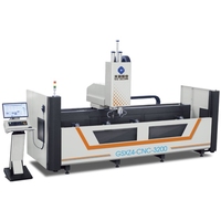 Máquina CNC de 4 Ejes para Taladrar, Fresar y Roscado, para Ventanas de Aluminio, con Software CAM, Caja de Herramientas con Cambio Automático de Herramientas