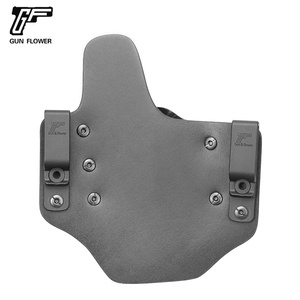Geweerbloem <span class=keywords><strong>Owb</strong></span> Hybride Kydex <span class=keywords><strong>Holster</strong></span> Met Leer In Rug Universeel Voor Tactische Full Size Modellen - Product Image 2