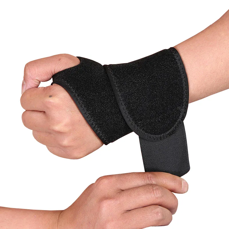 Muñequera deportiva Brace Transpirable baloncesto fitness pulgar envoltura Neopreno protector de presión correa de muñeca