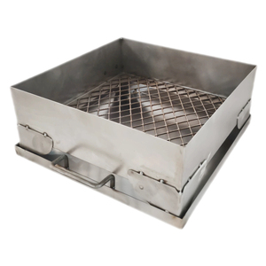 Four à fumage commercial en acier inoxydable de qualité supérieure avec 3 niveaux de grilles et coque peinte pour grillades en extérieur - Product Image 4