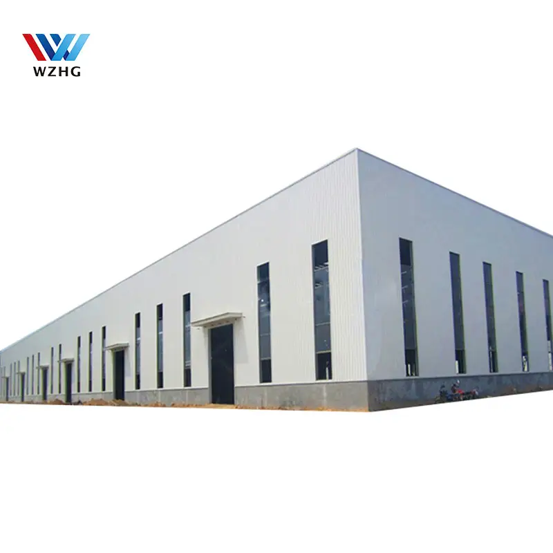 Şili özelleştirilmiş en İyi kalite sıcak satış hafif prefabrik çelik yapı depo atölyesi endüstriyel binalar