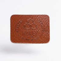 Étiquette en cuir écologique personnalisée pour jeans, étiquette en cuir véritable gaufrée, sérigraphie pour marques de vêtements, vente en gros OEM ODM