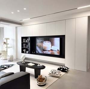 Entire <b>Wall</b> <b>TV</b> <b>Stand</b> Customized Living Room Furniture Whole House Customization - Product Image 3