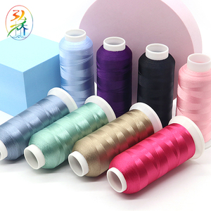 <span class=keywords><strong>Filo</strong></span> da Ricamo Hongqiao 100% Poliestere 120D Tinto, 4000 Iarde, Cordoncino per Macramè con Finitura Impermeabile per Borse, Indumenti e Scarpe - Product Image 1