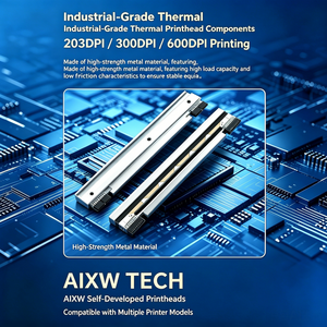 Aixw เครื่องพิมพ์ฉลากบาร์โค้ดอุตสาหกรรมขนาดใหญ่เครื่องพิมพ์สติกเกอร์บาร์โค้ดผลไม้รองรับ4x4in และ4x6in AMZ ฉลากการจัดส่งสินค้า - Product Image 6