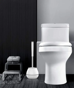 Set di Spazzole per Pulizia Bagno Ecologiche e Personalizzabili Doteclean, Spazzola per <span class=keywords><strong>WC</strong></span> con Setole in TPR, Silicone e Acciaio, Confezione in PP - Product Image 5