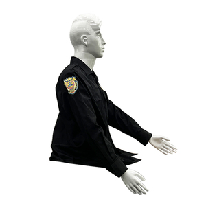 Uniforme de securite uniforme de seguridad đen bảo vệ an ninh chiến thuật thống nhất tất cả cho bán dịch vụ an ninh Sản xuất tại Trung Quốc - Product Image 4