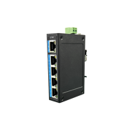 Commutateur industriel intelligent 5 ports 10G Gigabit IP40 sans ventilateur -40~+80 ℃