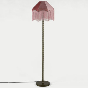 Lustre rond en velours noir à franges pour salon, décoration intérieure - Product Image 4