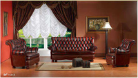 Mobilier de bureau classique en bois massif Bureau de direction antique Table de bureau de patron de luxe Bureau de direction de patron en bois massif