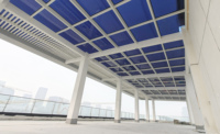 Photochromic Laminated Glass Industrial Decoration NGT79 7mm LT + 1.52 PVB + 7mm LT+12AR+7mmLT Anti-Glare Heat Insulation