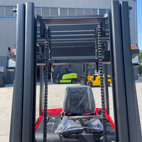 Chariot élévateur diesel ergonomique de haute qualité, capacité 1,5t, 2,5t, 3,5t, 5t, pour usage extérieur, homologué CE