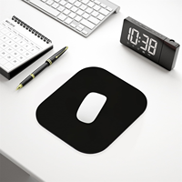 Tapis de bureau moderne en caoutchouc naturel imperméable et antidérapant, tapis de souris et clavier personnalisé, motif dessin animé, anti-rayures, pour la maison et le bureau