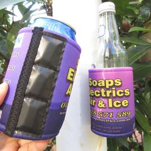 Neoprene Magnetic Stubby Cooler Holder with 3-5pcs Stronger Magnets Custom Can Cooler - Product Image 1