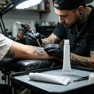 Crème de soin post-tatouage, formule à effet rapide et doux, aide la peau à se rétablir rapidement après l'opération de tatouage. - Product Image 5