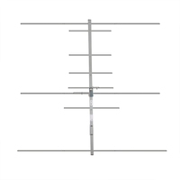 Ailunce AY04 VSWR <1.5 Antenne Yagi UHF à gain élevé 144 & 430 MHz Antenne directionnelle double bande Antenne verticale horizontale