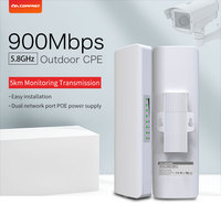Routeur CPE extérieur COMFAST M5 900 Mbps 5,8 GHz, transmission longue distance, pont WiFi CF-E313AC, produit de communication et de réseautage
