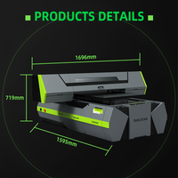 Máquina de impresión digital SUBLISTAR China Factory directamente 600mm * 900mm con 3 cabezales de impresión I3200 para PVC