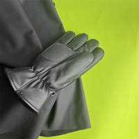 Fabricant Fournisseur Vente en gros 0.75mm d'épaisseur Tissu conducteur pour écran tactile Cuir PU synthétique pour gants