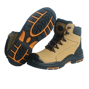 Nouvelles Chaussures de <span class=keywords><strong>Sécurité</strong></span> Industrielles Populaires Anti-Perforation avec Embout en Acier en Cuir Crazy Horse <span class=keywords><strong>S3</strong></span> SRC pour la Protection des Pieds - Product Image 6