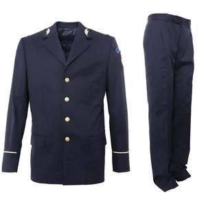 Custom Stylish fashion Uniforms Single Breasted Winter <b>Long</b> <b>Coat</b> slim Fit <b>Wool</b> Formal <b>Mens</b> Jacket - Product Image 6