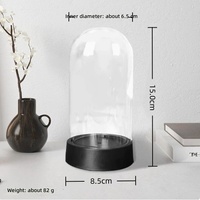 Cadeau de la Saint-Valentin, fête des mères, lumière LED, feuille d'or 24 carats, roses en cristal, galaxie, artisanat, écologique, cylindre transparent
