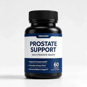 Capsules de soutien de la prostate OEM ODM, complément alimentaire quotidien pour la santé de la prostate masculine, favorise l'équilibre du flux urinaire et des niveaux hormonaux, 60 capsules - Product Image 1