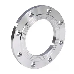 High Quality Stainless Steel SS304 Integral Flange Plate Flange ANSI Standard DN50 to DN300 Flange Factory Direct Sales