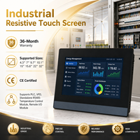 Mochuan Pantalla LCD Programable IP65 de 7 Pulgadas, Dispositivo de Automatización del Hogar Ethernet, Zwave Modbus RTU RS485 para Máquina CNC, Motor PLC 7