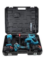 Perceuse électrique sans fil 21V sans balais, batterie au lithium, perceuse électrique, ensemble d'outils combinés pour la réparation de la construction de bricolage à domicile
